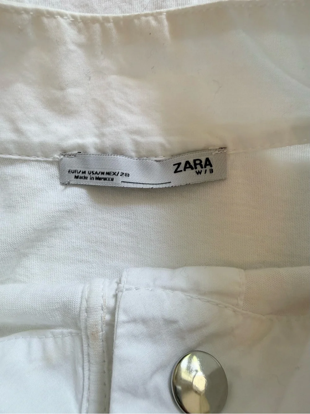 Zara - Puff-Sleeve Popover Top